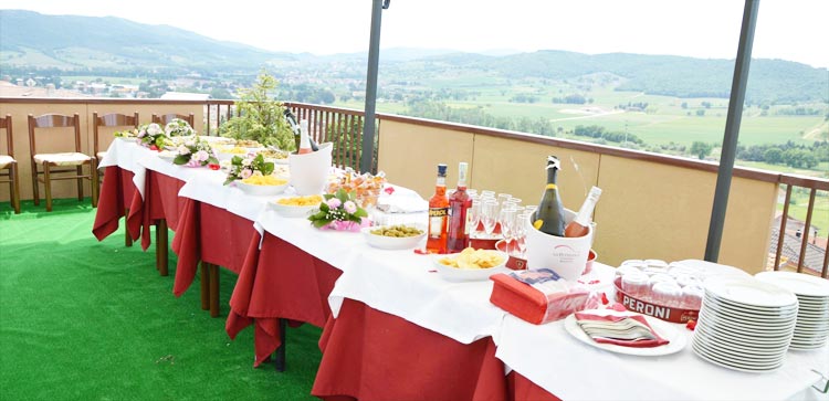 terrazza panoramica ristorante
